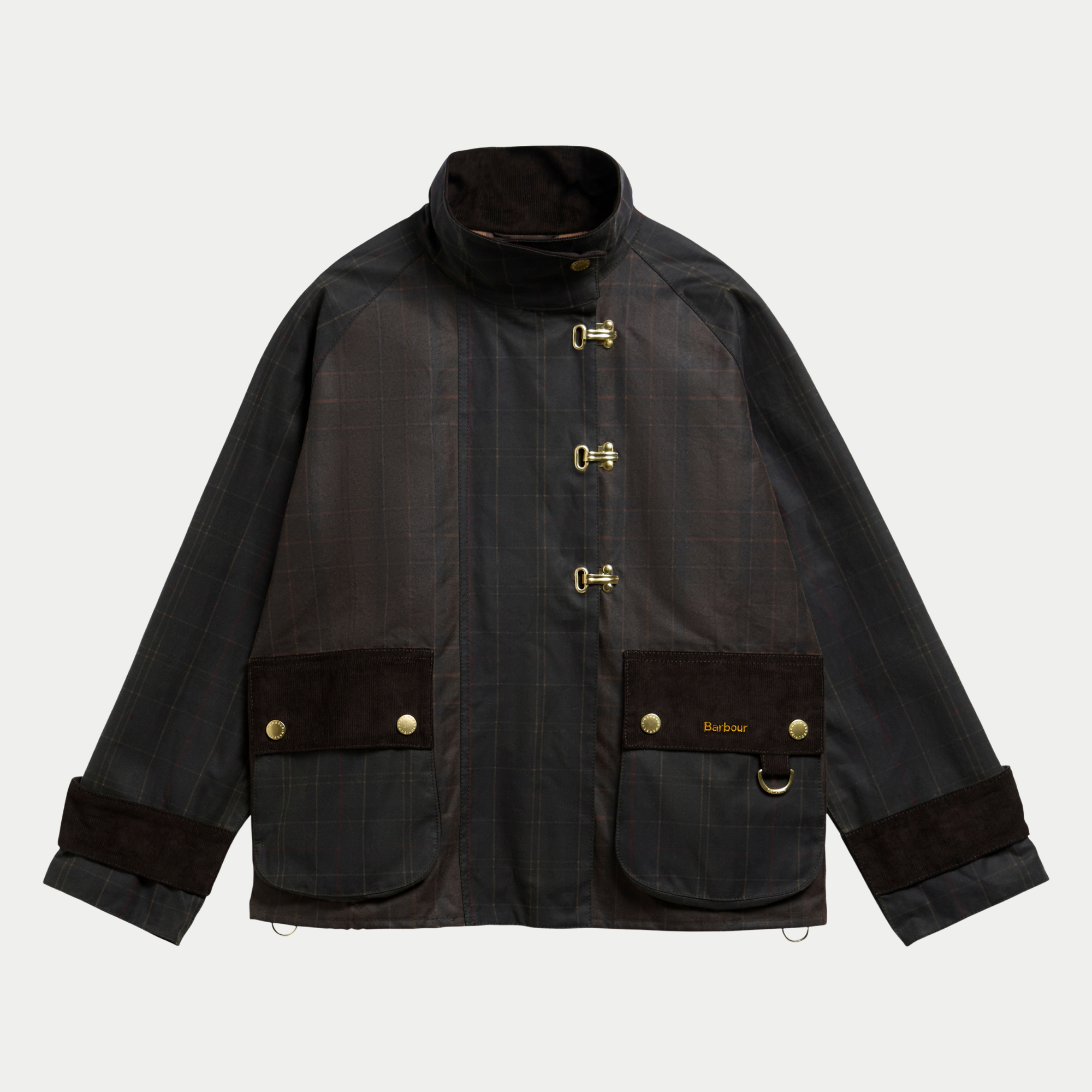 Veste Hazelwood - Tartan Olive Foncé