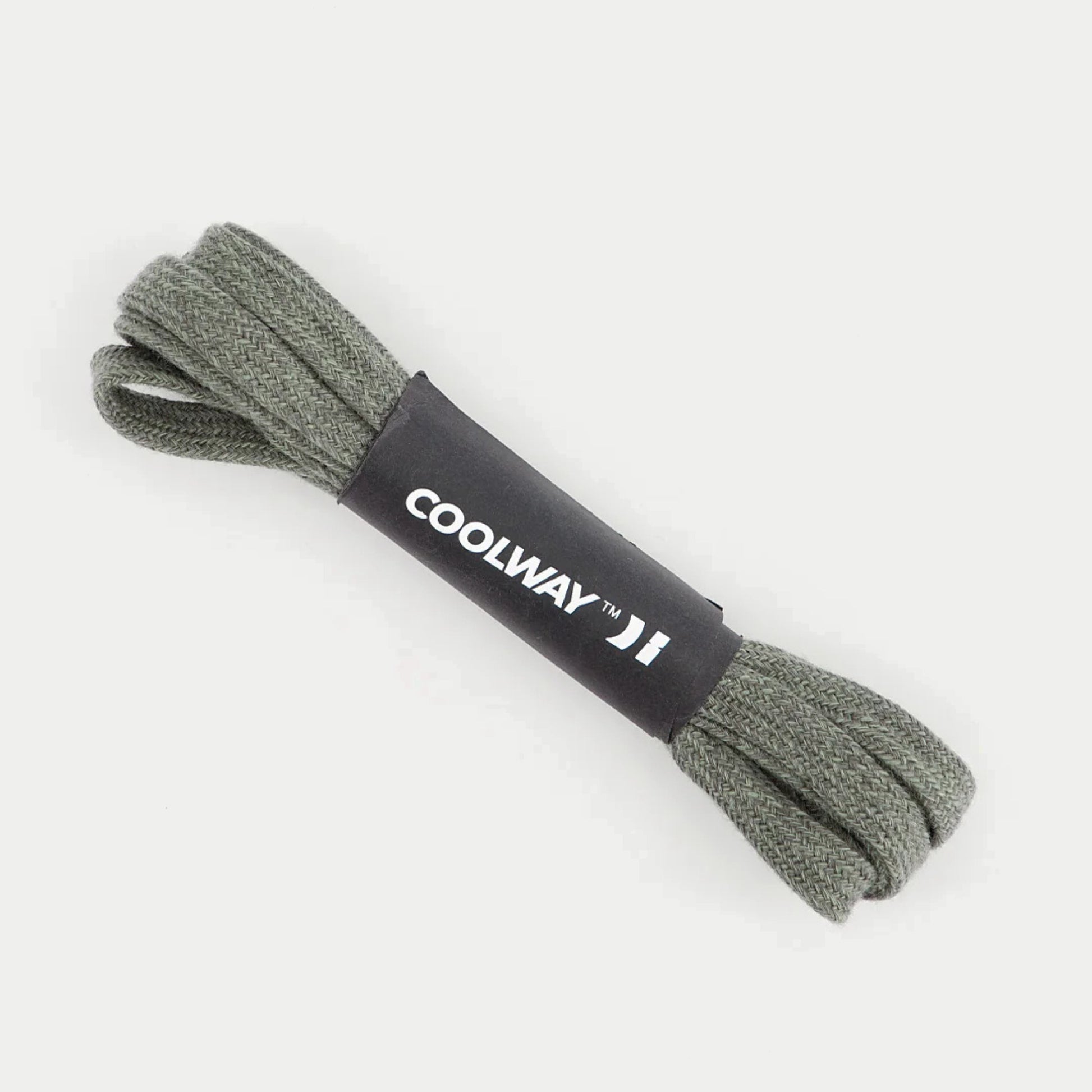 Baskets Goal Umber Edge kaki Coolway - seconde paire de lacets plats kaki, bandeau COOLWAY