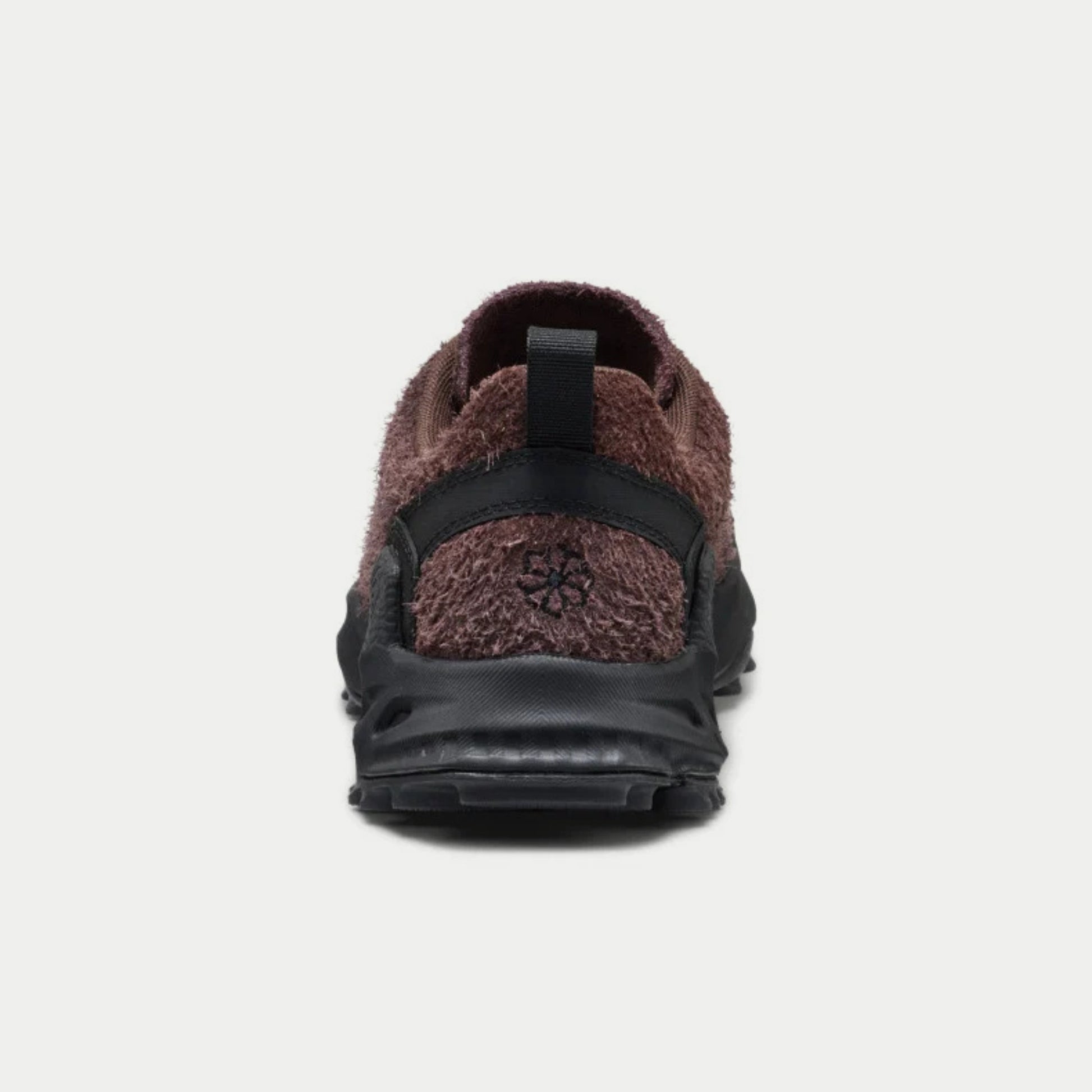 Baskets Jasper Zionic Java & Black KEEN - vue arrière, sangle de tirage noire et contrefort renforcé