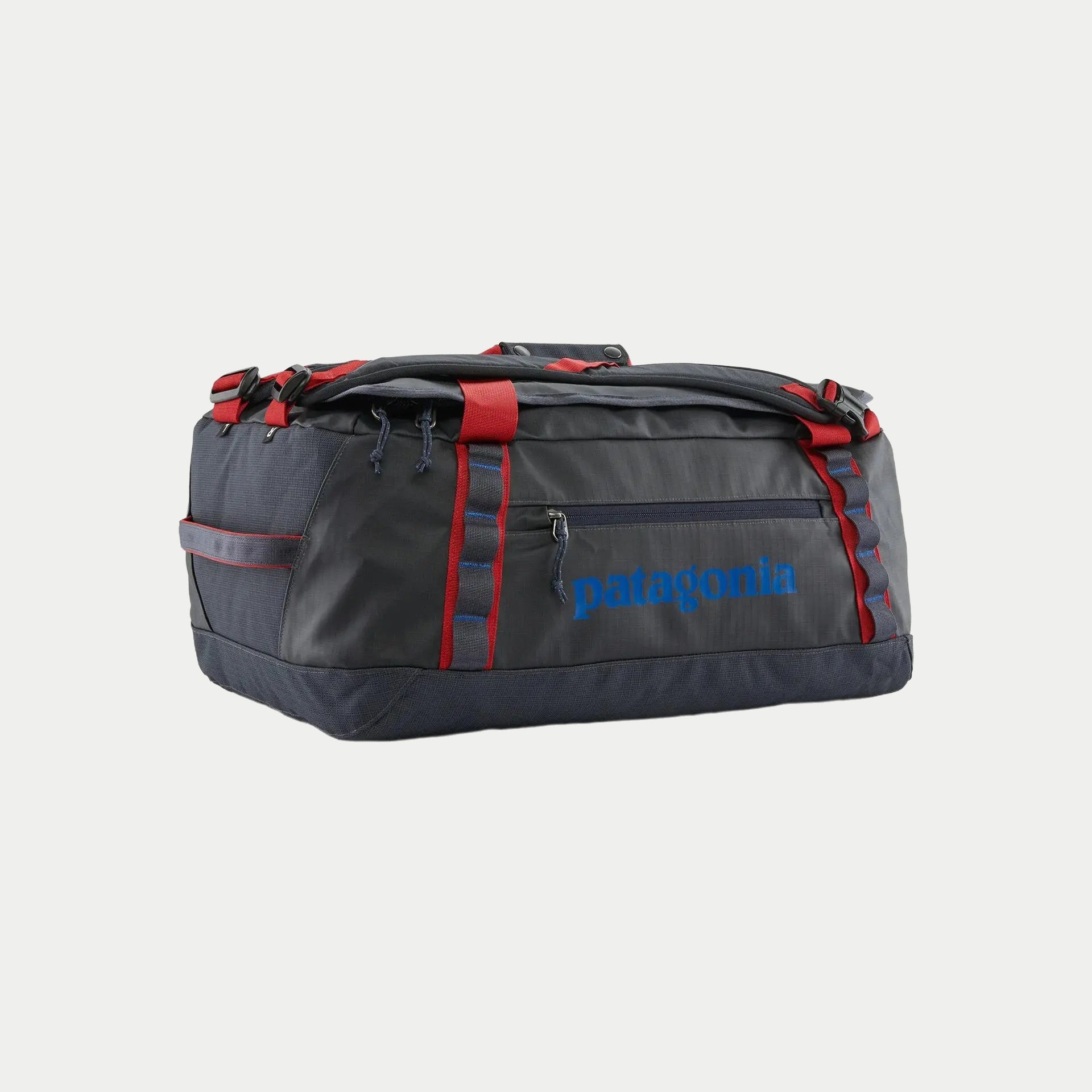 Black Hole Duffel 40l - Smolder Blue / Amanita Red - Patagonia