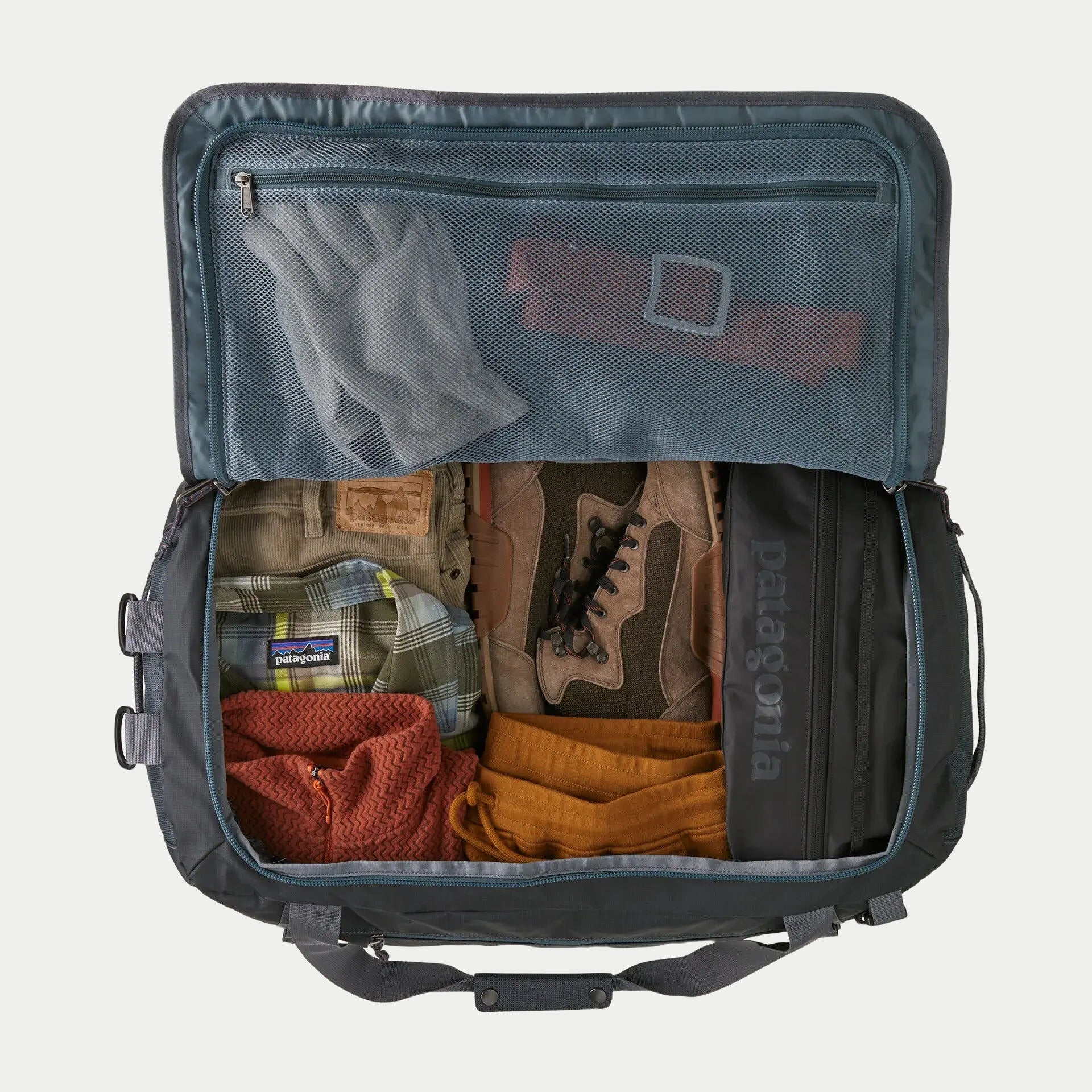 Black Hole Duffel 55l - Smolder Blue - Patagonia - détail 5