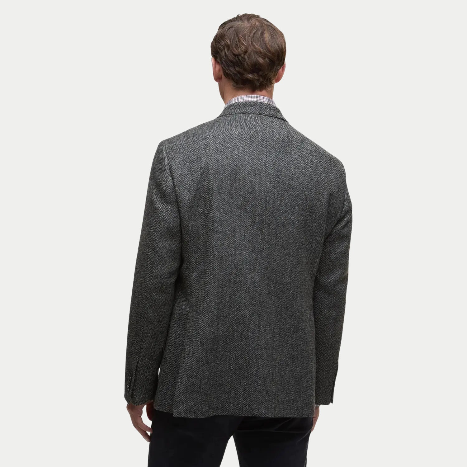 Blazer Chevrons Firth Moons - Gris - Barbour - détail 3