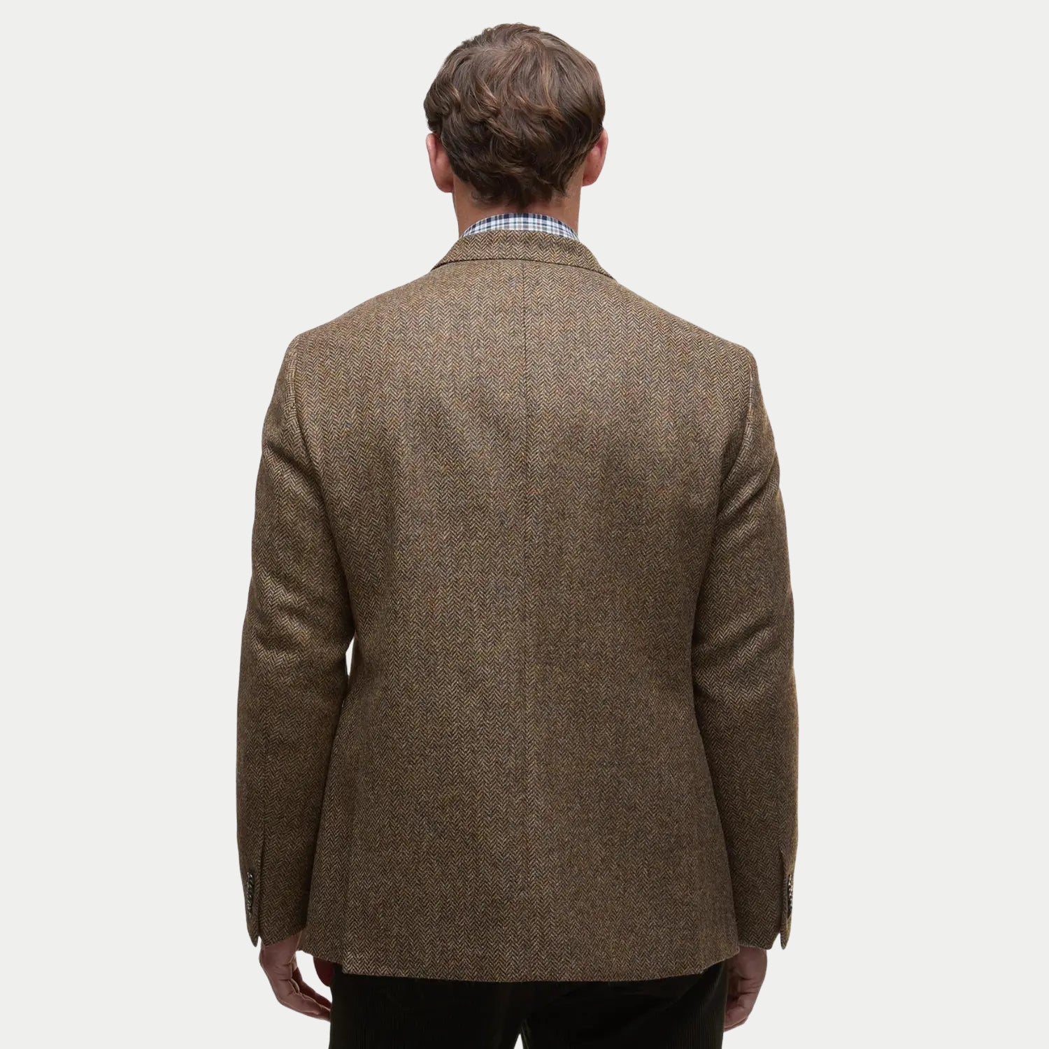 Blazer Chevrons Firth Moons - Marron - Barbour - détail 3