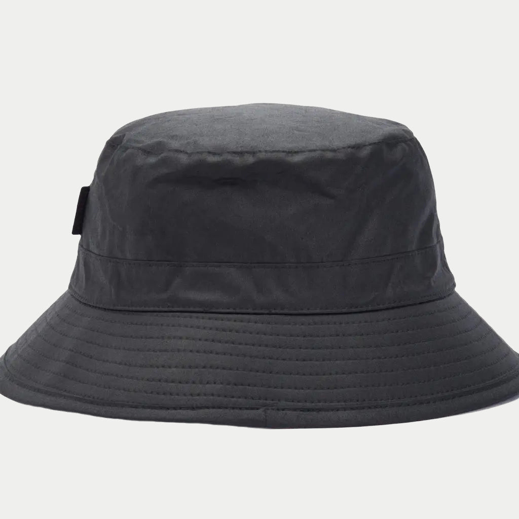 Bob Wax Bucket - Noir - Barbour - détail 2