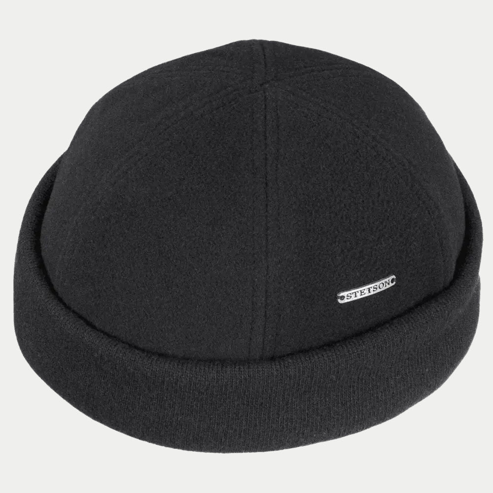 Docker Sparr Laine - Noir - Stetson - détail 2