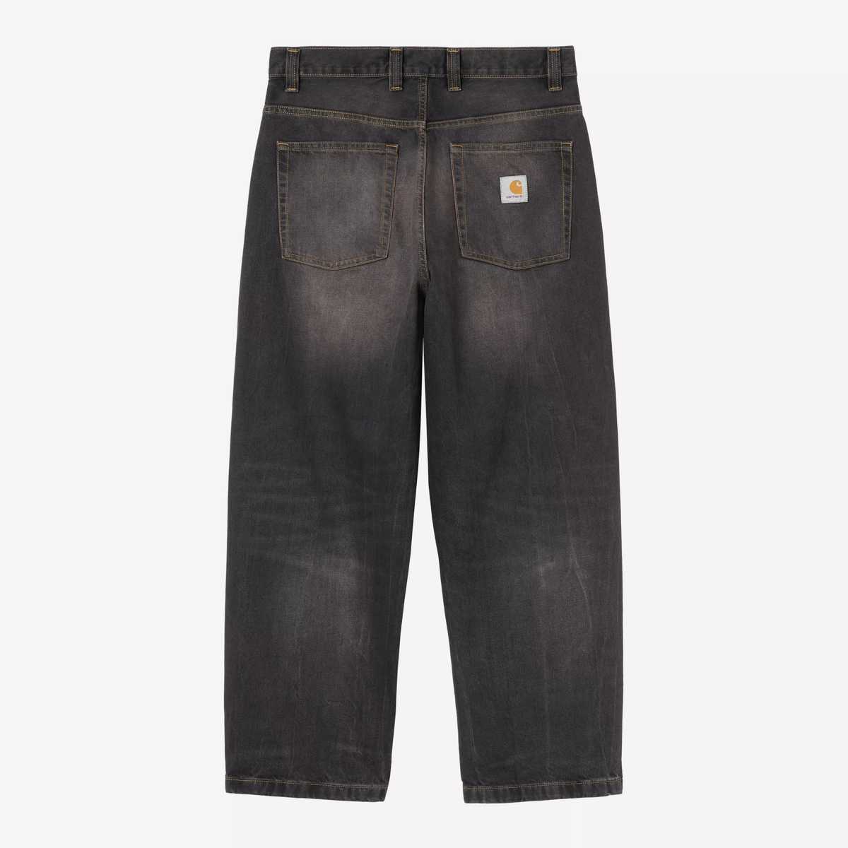 Brandon Pant de dos : poches plaquées, empiècement et Square Label, surpiqûres tabac contrastées