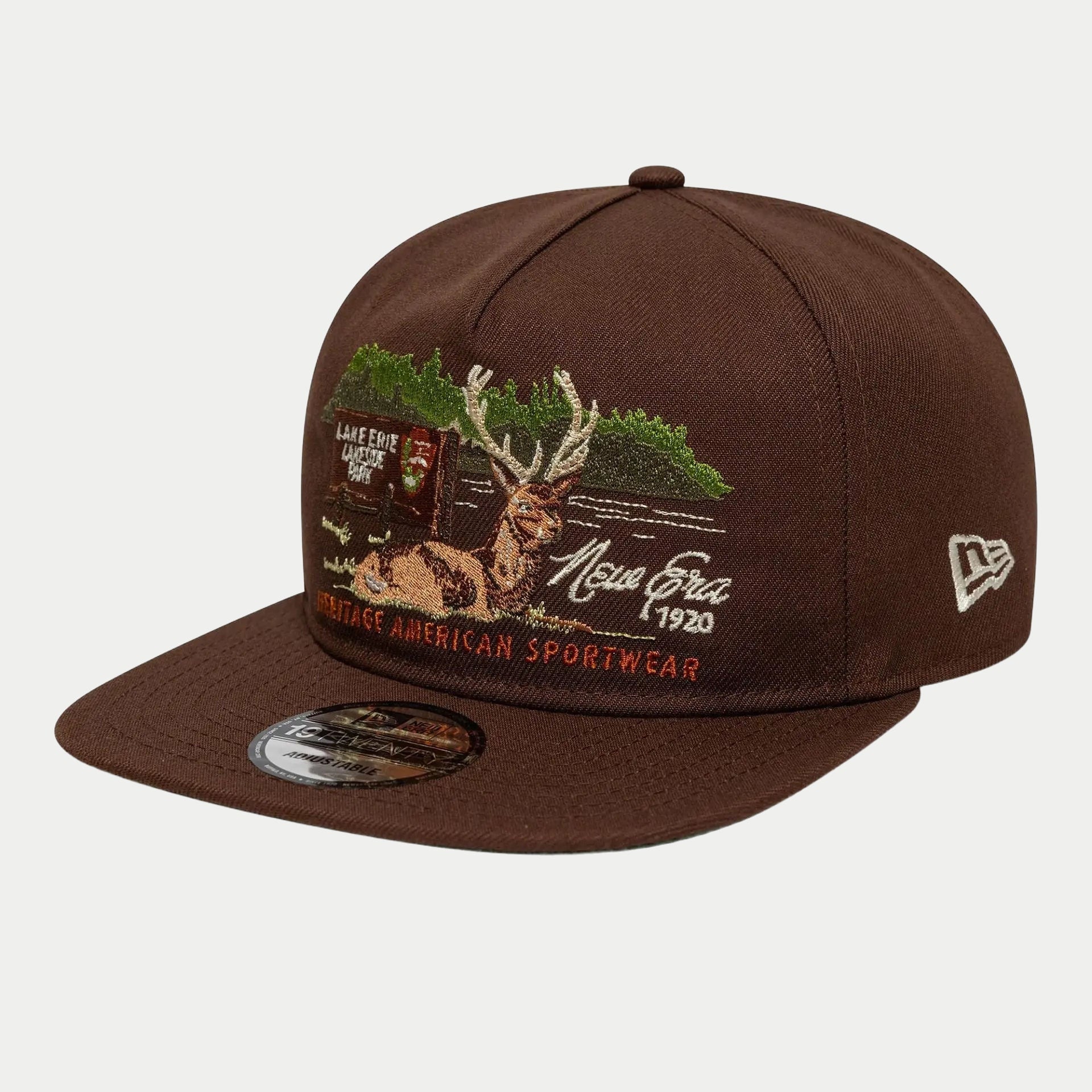 Casquette 19twenty Outdoor Graphic Marron - New Era
