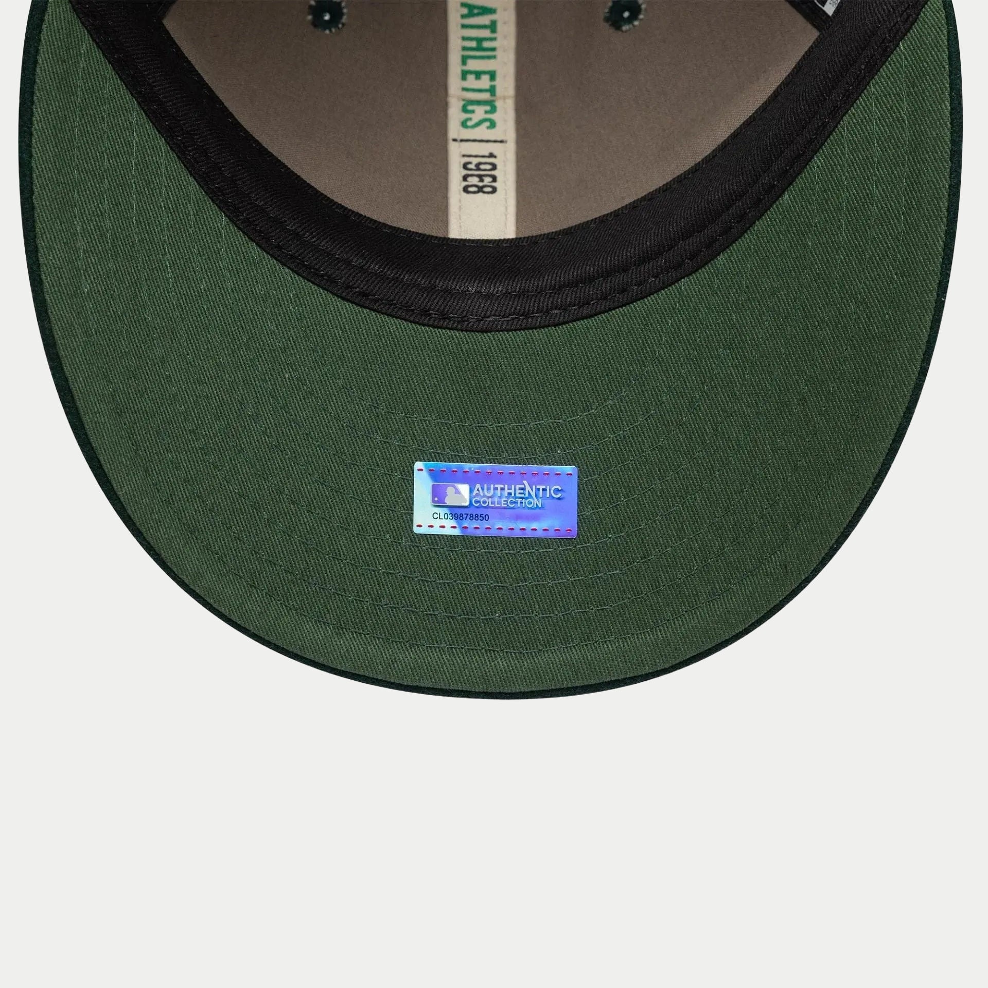 Casquette 9fifty Retro Crown Heritage Athletics Vert Foncé - New Era - détail 5