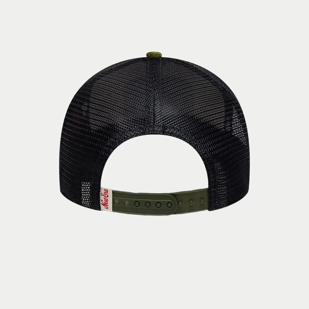 Casquette 9FORTY A-Frame Trucker New Era Patch Cord - Crème - New Era