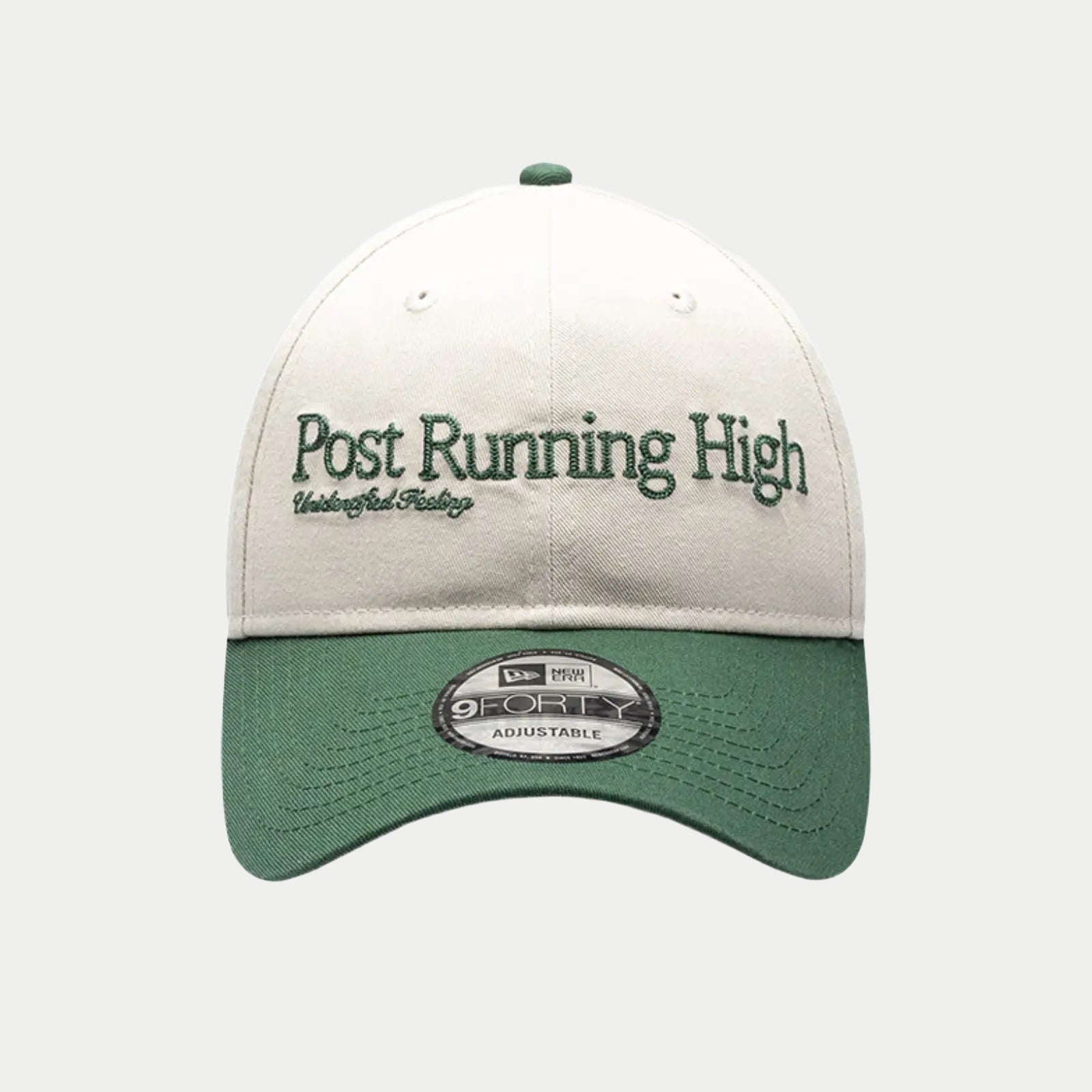 Casquette New Era 9Forty Hermanos Koumori Post Running High - Crème - détail 3