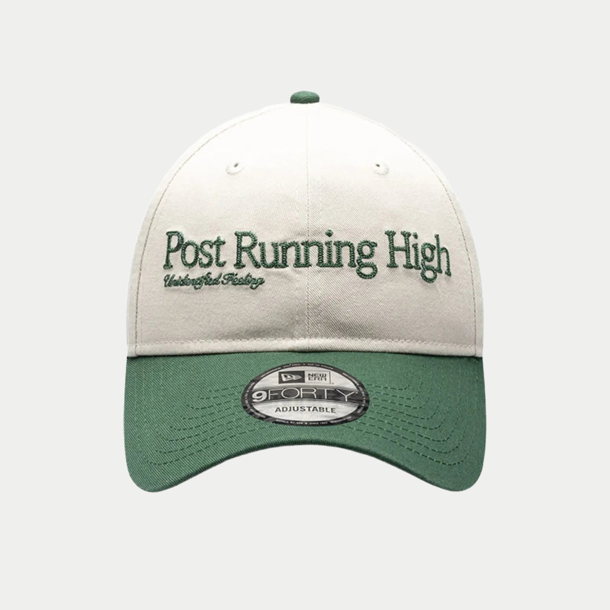 Casquette New Era 9Forty Hermanos Koumori Post Running High - Crème - détail 3