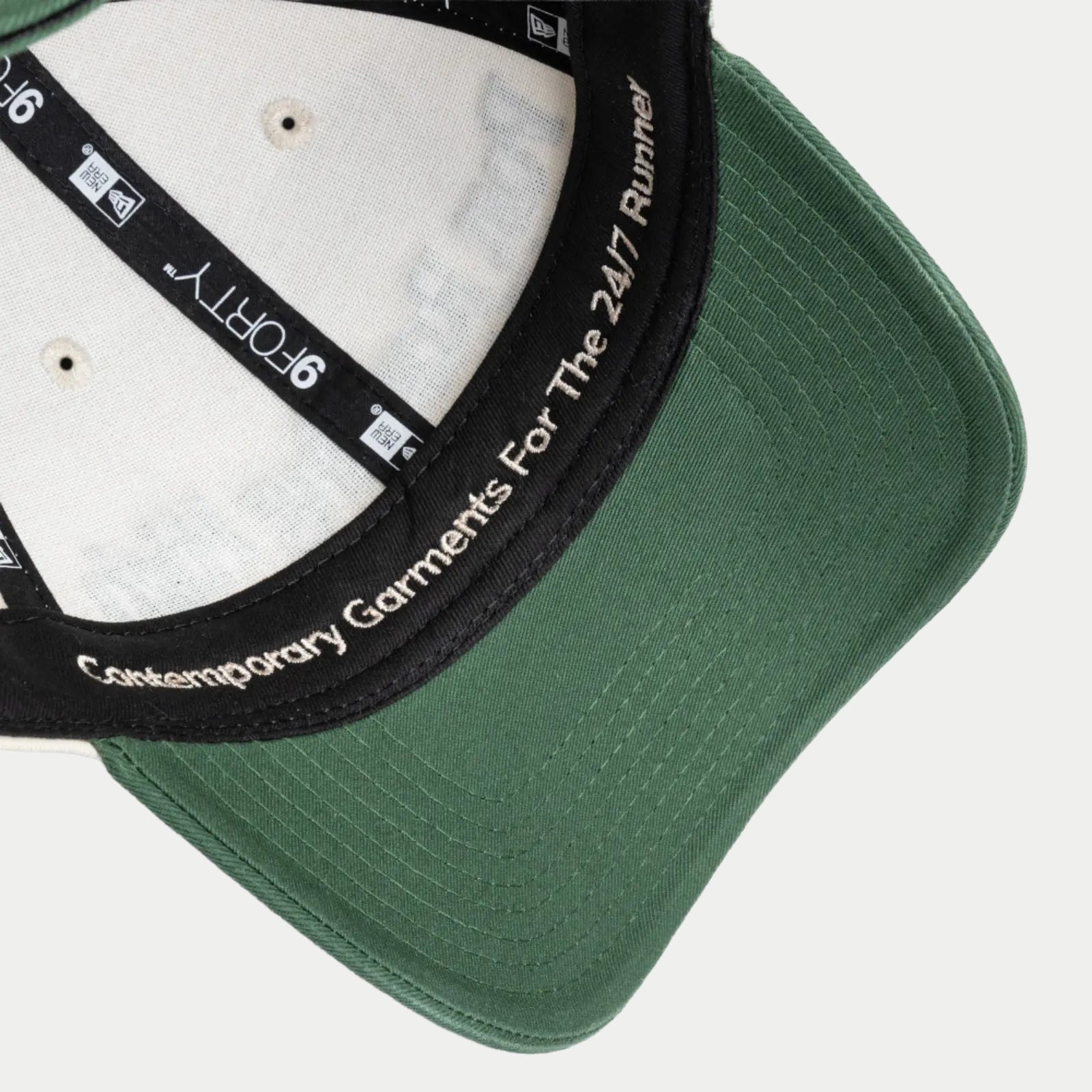 Casquette New Era 9Forty Hermanos Koumori Post Running High - Crème - détail 5