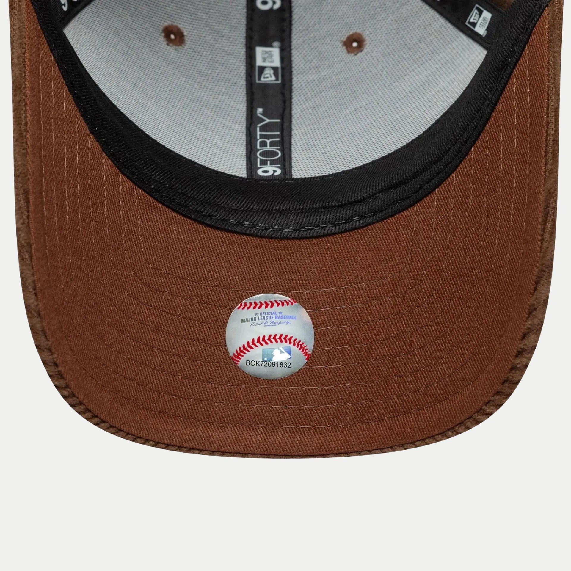 Casquette 9forty M-crown la Dodgers Velours Marron - New Era - détail 5