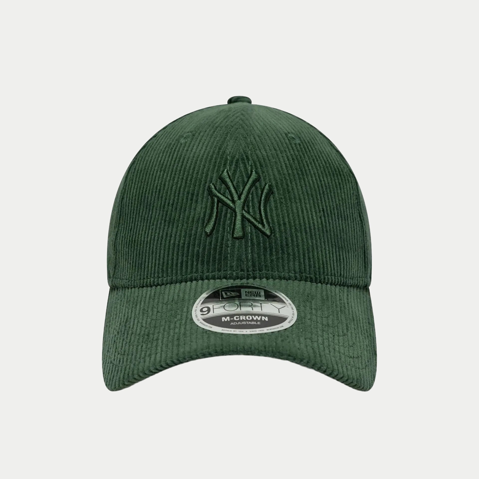 Casquette 9forty M-crown New York Yankees Velours Vert Foncé - New Era - détail 2