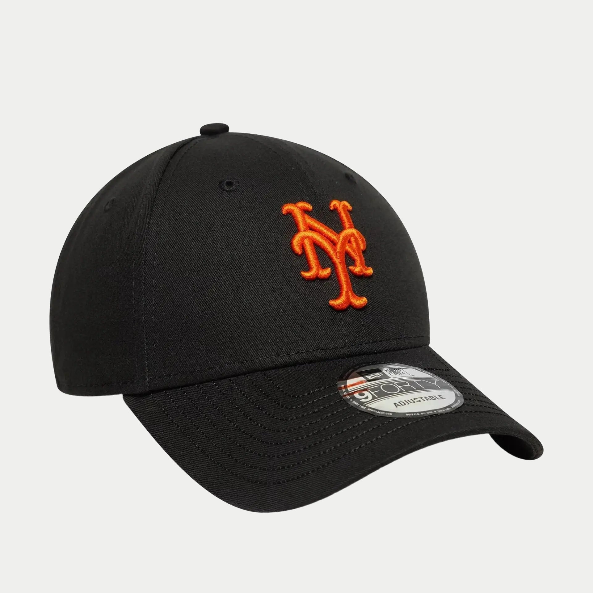 Casquette 9forty New York Mets Script Noir - New Era - détail 3