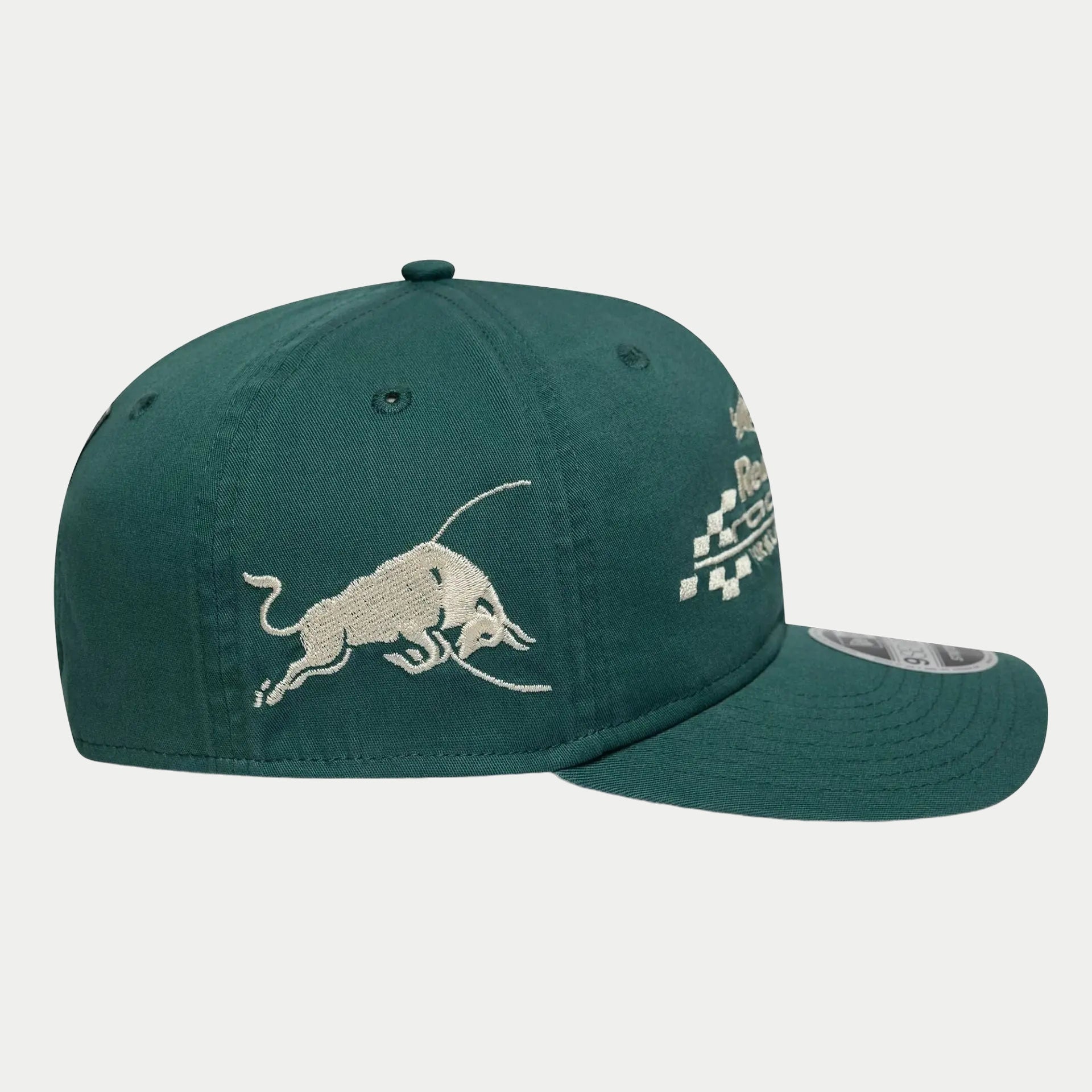 Casquette 9seventy Red Bull Racing Washed Vert Foncé - New Era - détail 6