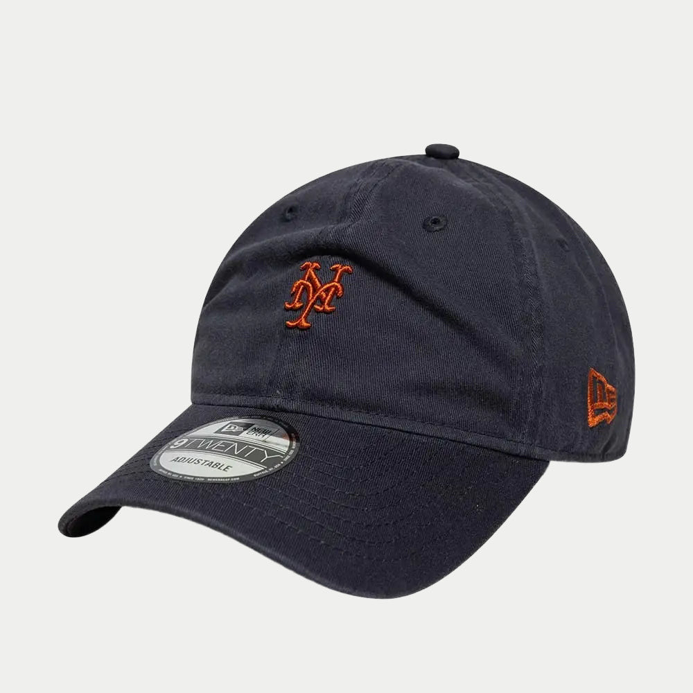 Casquette 9TWENTY New York Mets MLB Washed Mini Logo - Bleu Marine - New Era