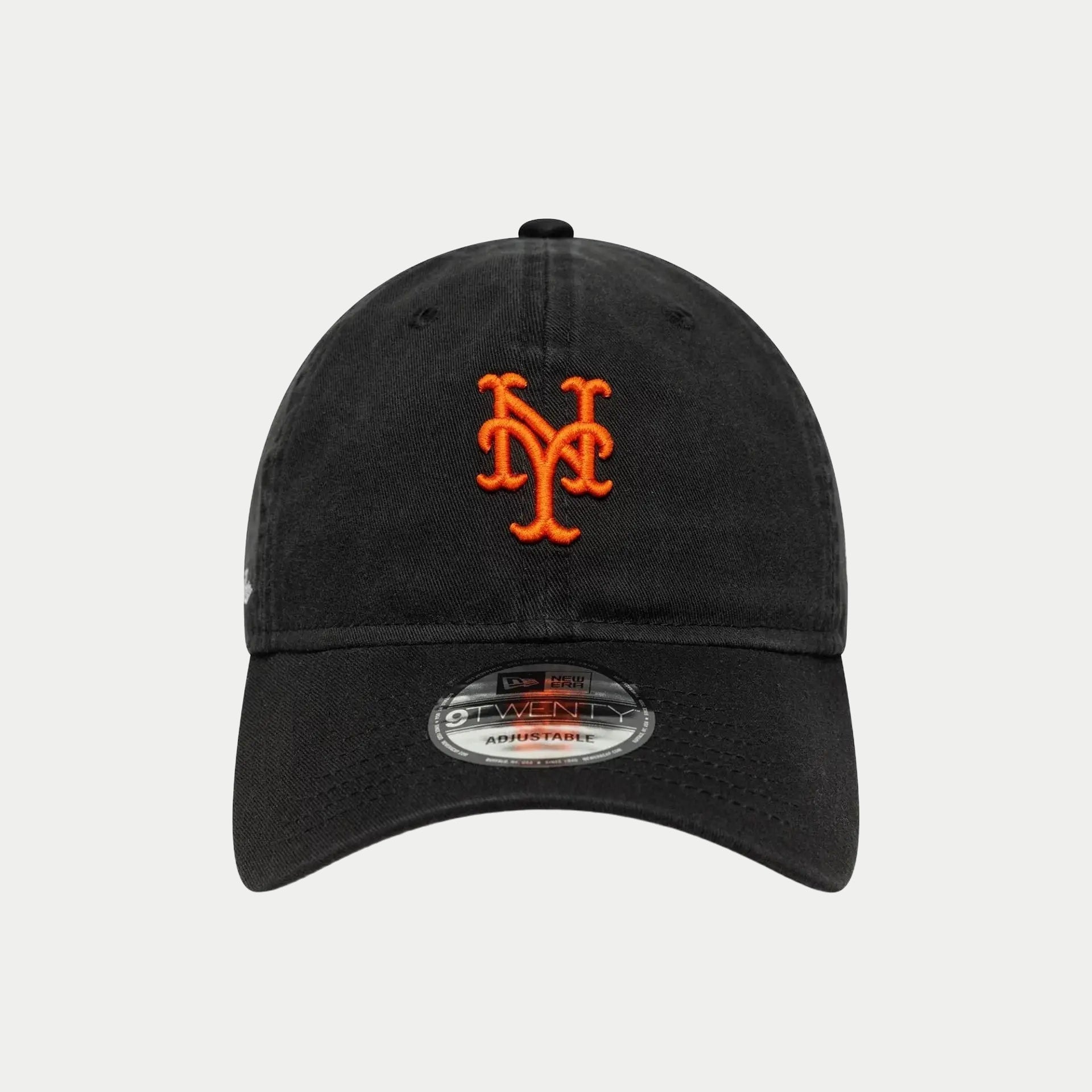 Casquette 9twenty New York Mets Washed Script Noir - New Era - détail 2