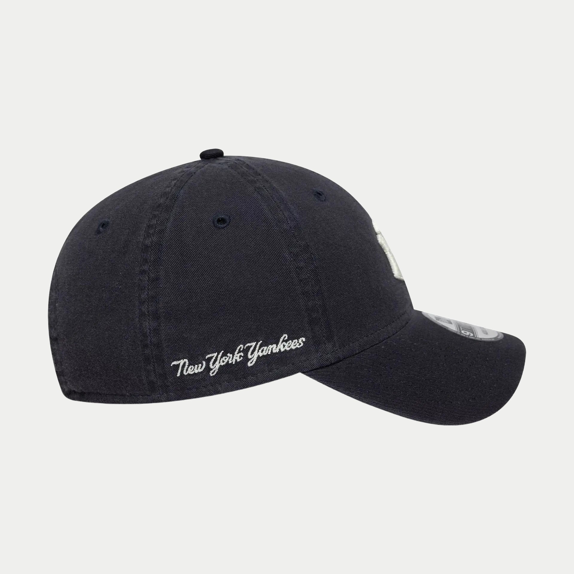 Casquette 9twenty New York Yankees Washed Script Bleu Marine - New Era - détail 4