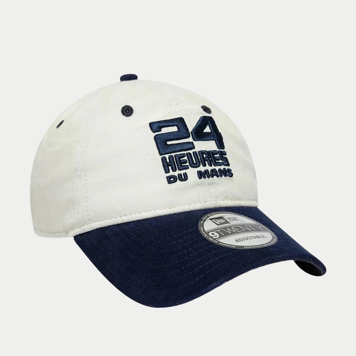Casquette New Era 9Twenty Contrast Cord 24H du Mans - Crème - New Era