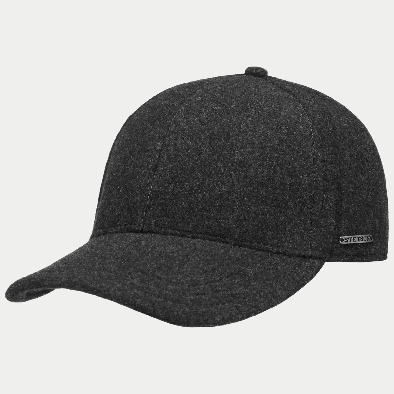 Casquette Laine Vaby Gris - Cache Oreilles - Stetson - détail 2