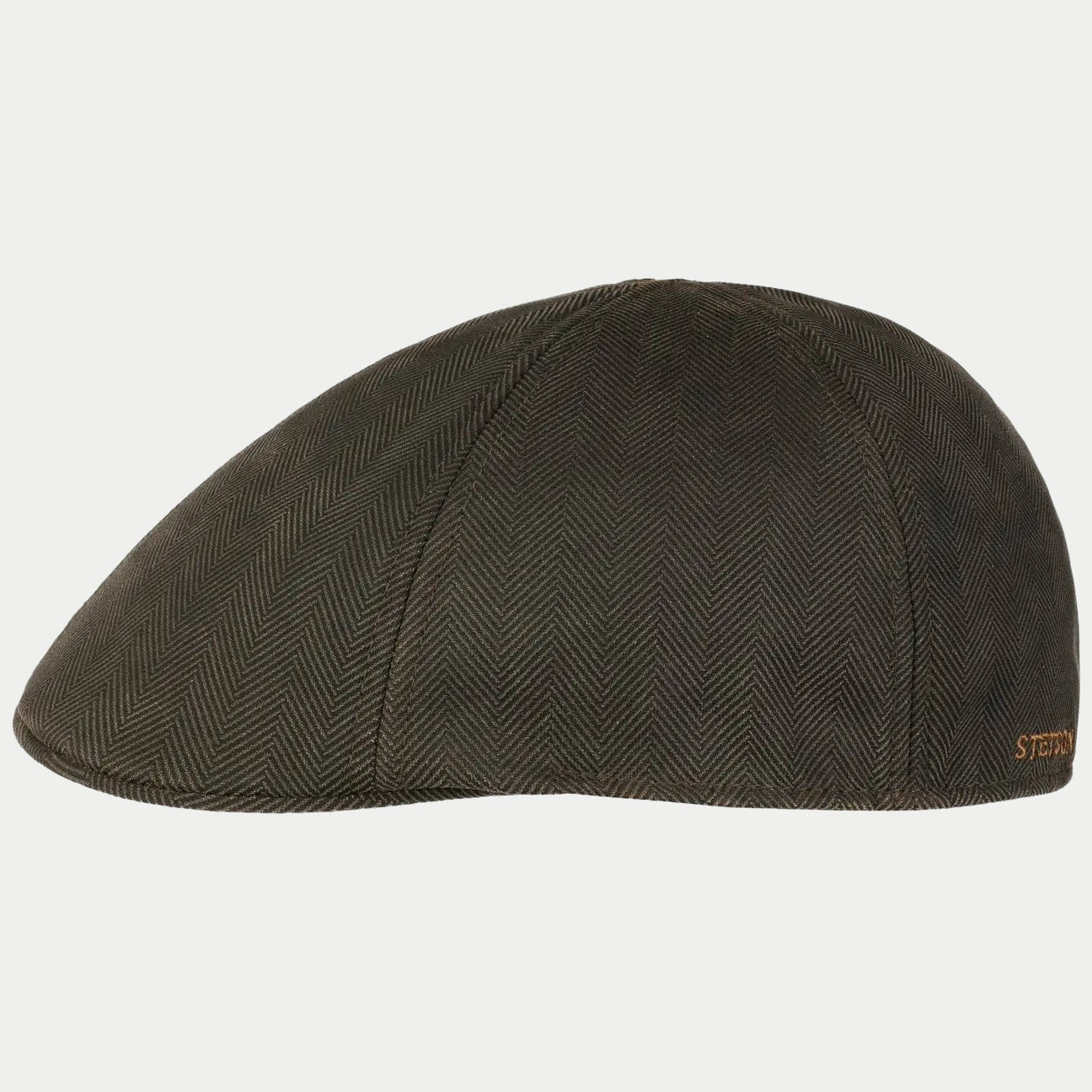 Casquette Duck Herringbone Marron / Olive - Stetson