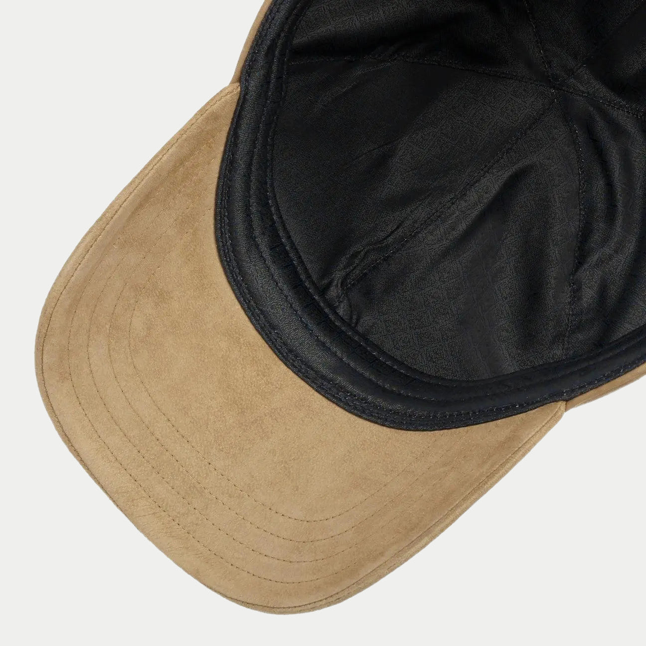 Casquette en Cuir Beige - Stetson - détail 4
