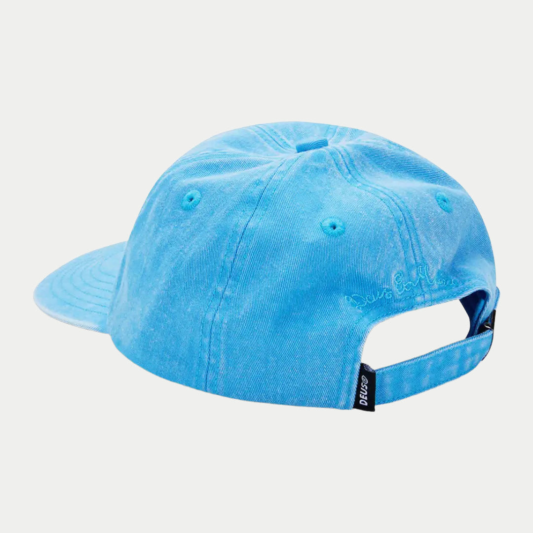 Casquette Garment Dyed - Bonnie Blue - Deus Ex Machina - détail 3