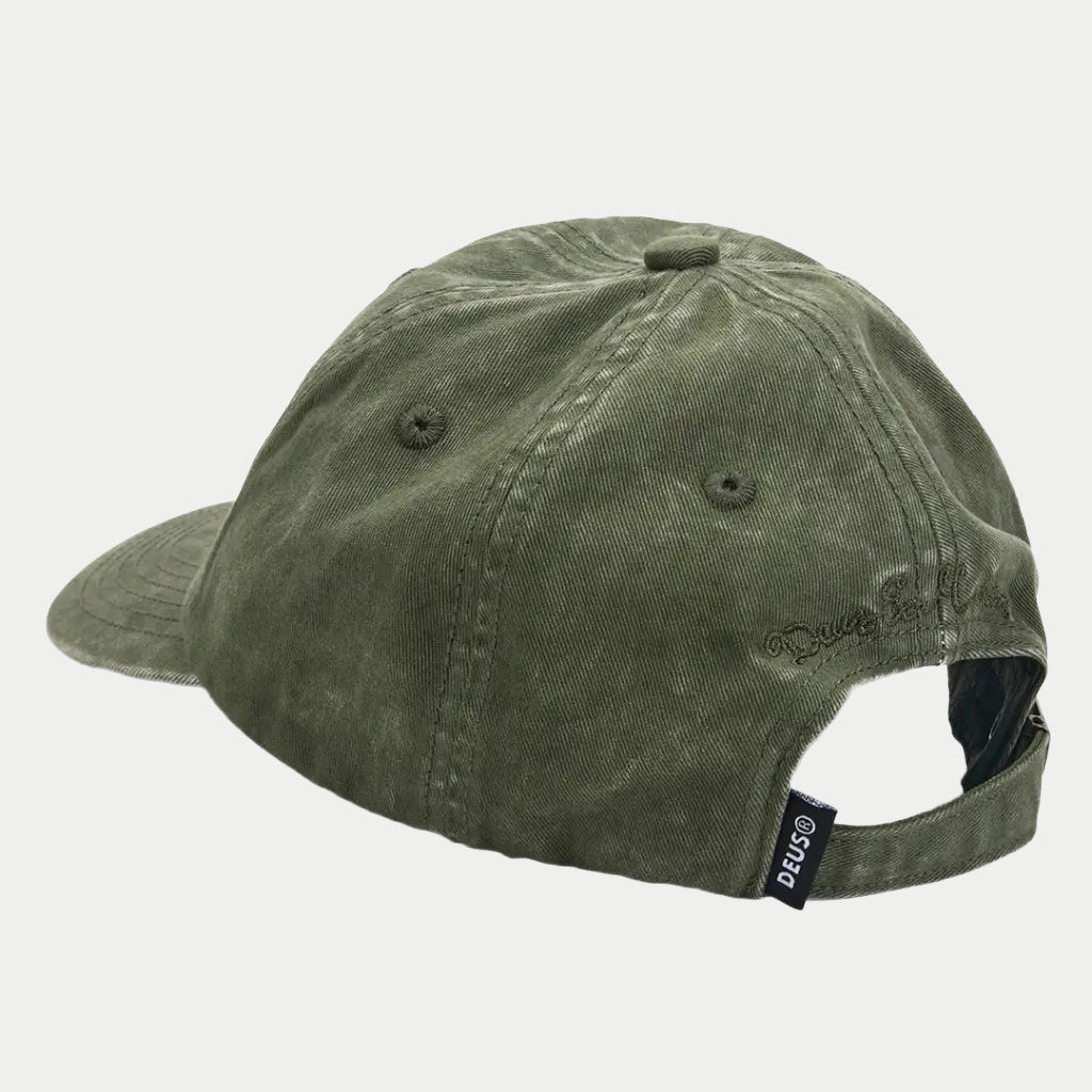 Casquette Garment Dyed - Green - Deus Ex Machina - détail 3