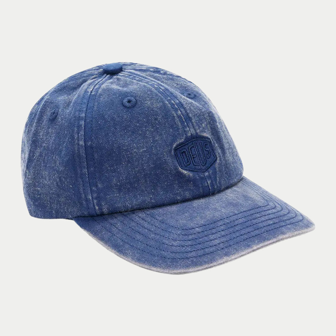 Casquette Garment Dyed - Mechanic Blue - Deus Ex Machina