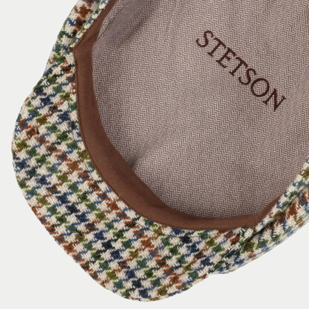 Casquette Hatteras Denaby Harris Tweed - Stetson - détail 2