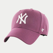 Casquette '47 MVP prune, logo New York Yankees brodé en relief blanc