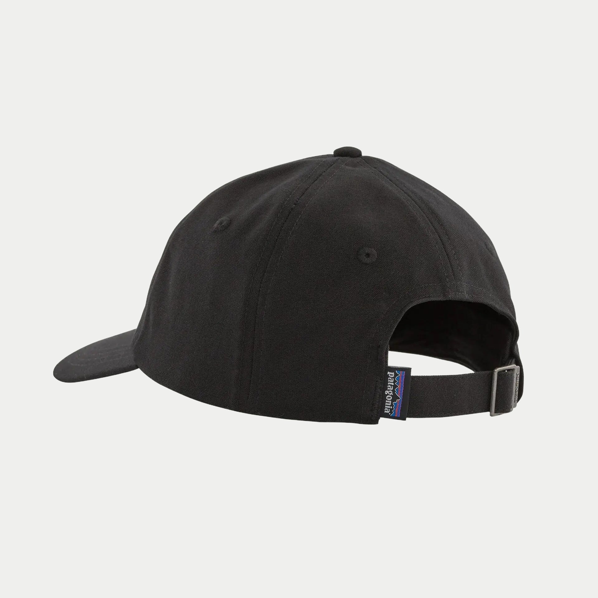 Casquette P-6 Label Trad - Noir - Patagonia - détail 4