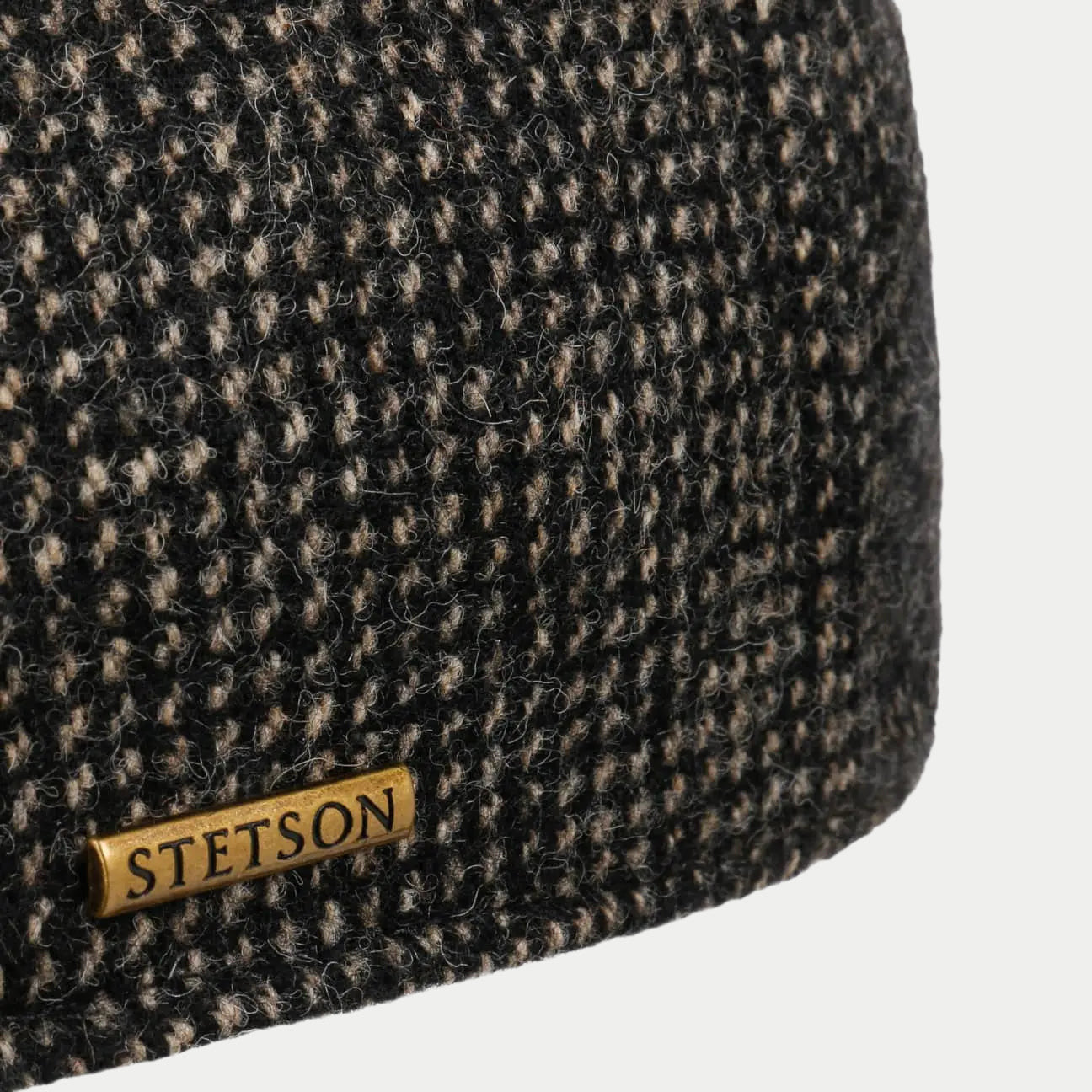 Casquette Texas Endenton Laine - Noir - Stetson - détail 4