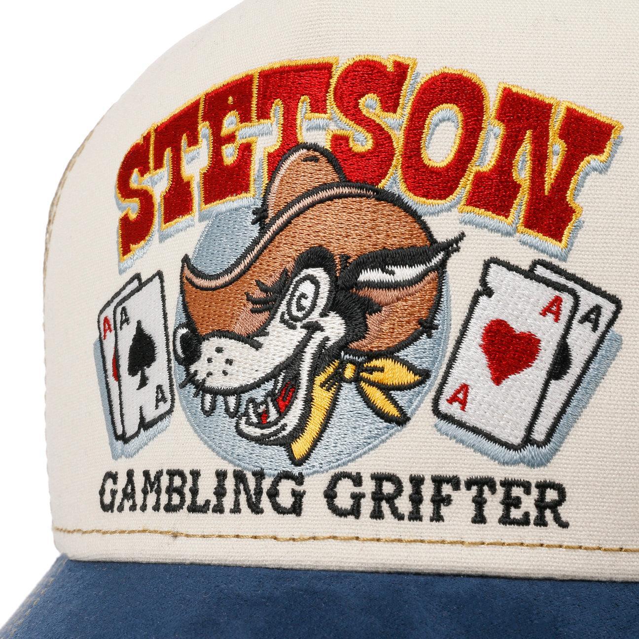 CASQUETTE TRUCKER CASQUETTE GAMBLING GRIFTER - STETSON CHEZ Klubb LE MANS