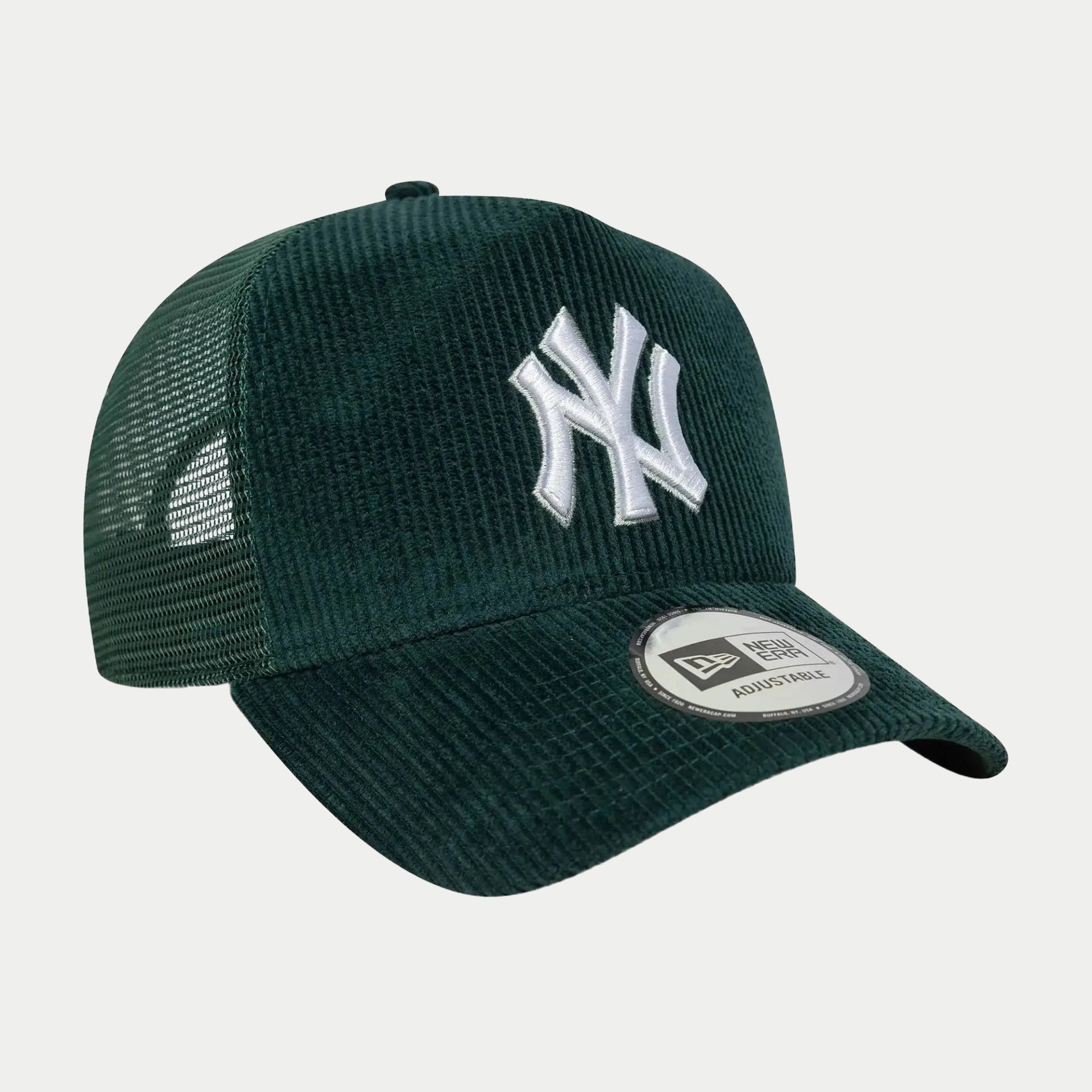Casquette Trucker New York Velours Vert - New Era - détail 3
