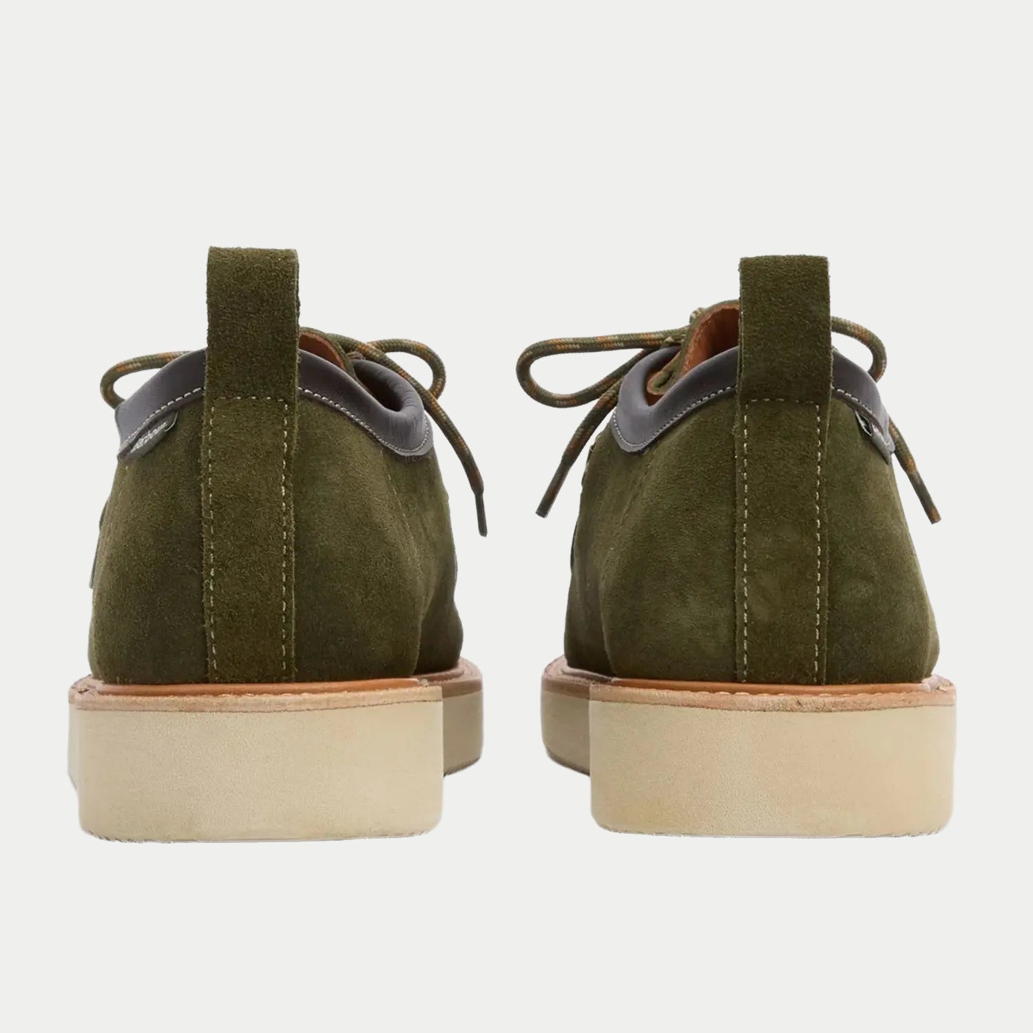 Mocassins Heathpool Verts - Barbour X Wildbunch - détail 3