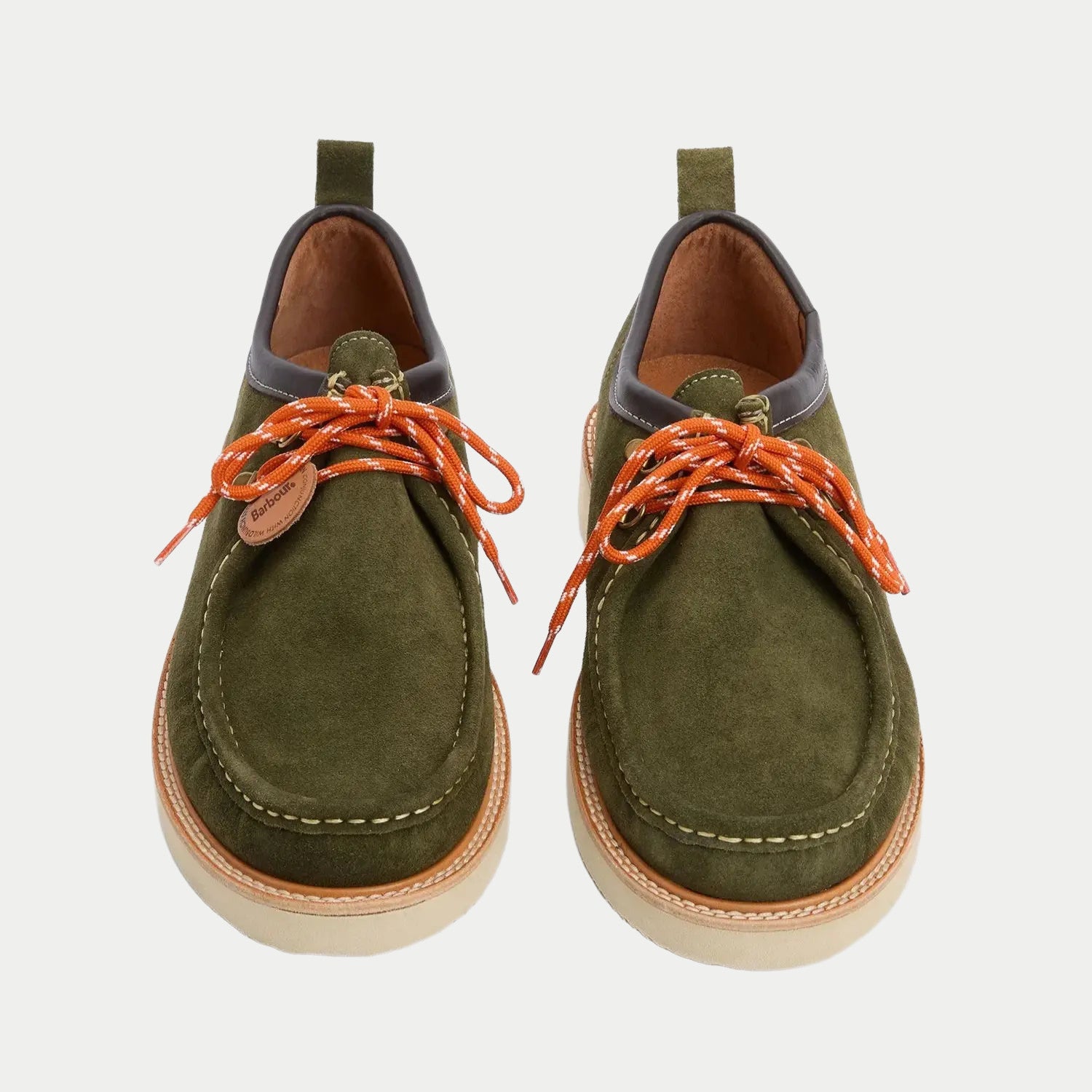 Mocassins Heathpool Verts - Barbour X Wildbunch - détail 9
