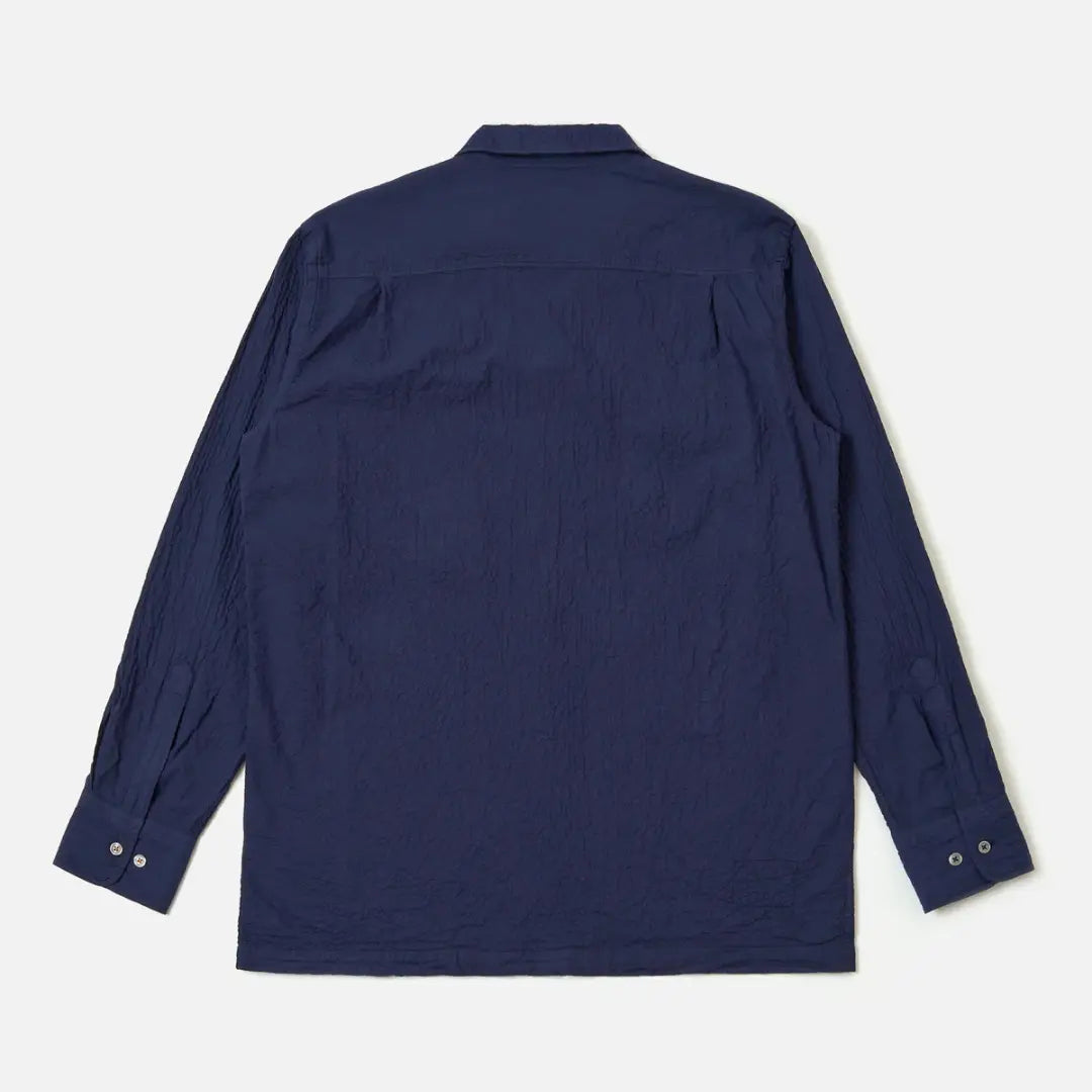 Chemise Attendant - Navy - Universal Works - détail 2