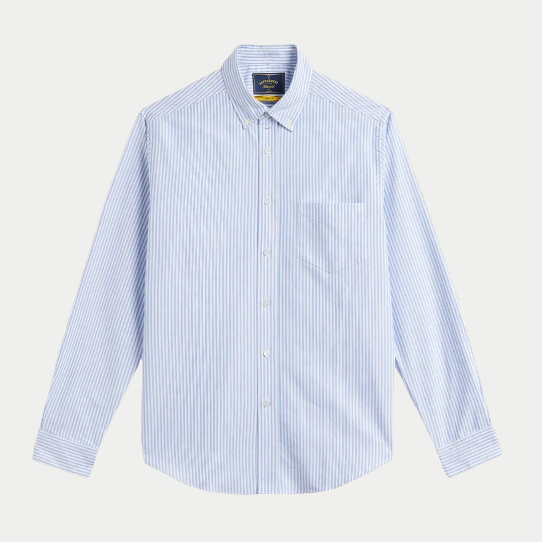 Chemise Belavista Rayures Bleues - Portuguese Flannel