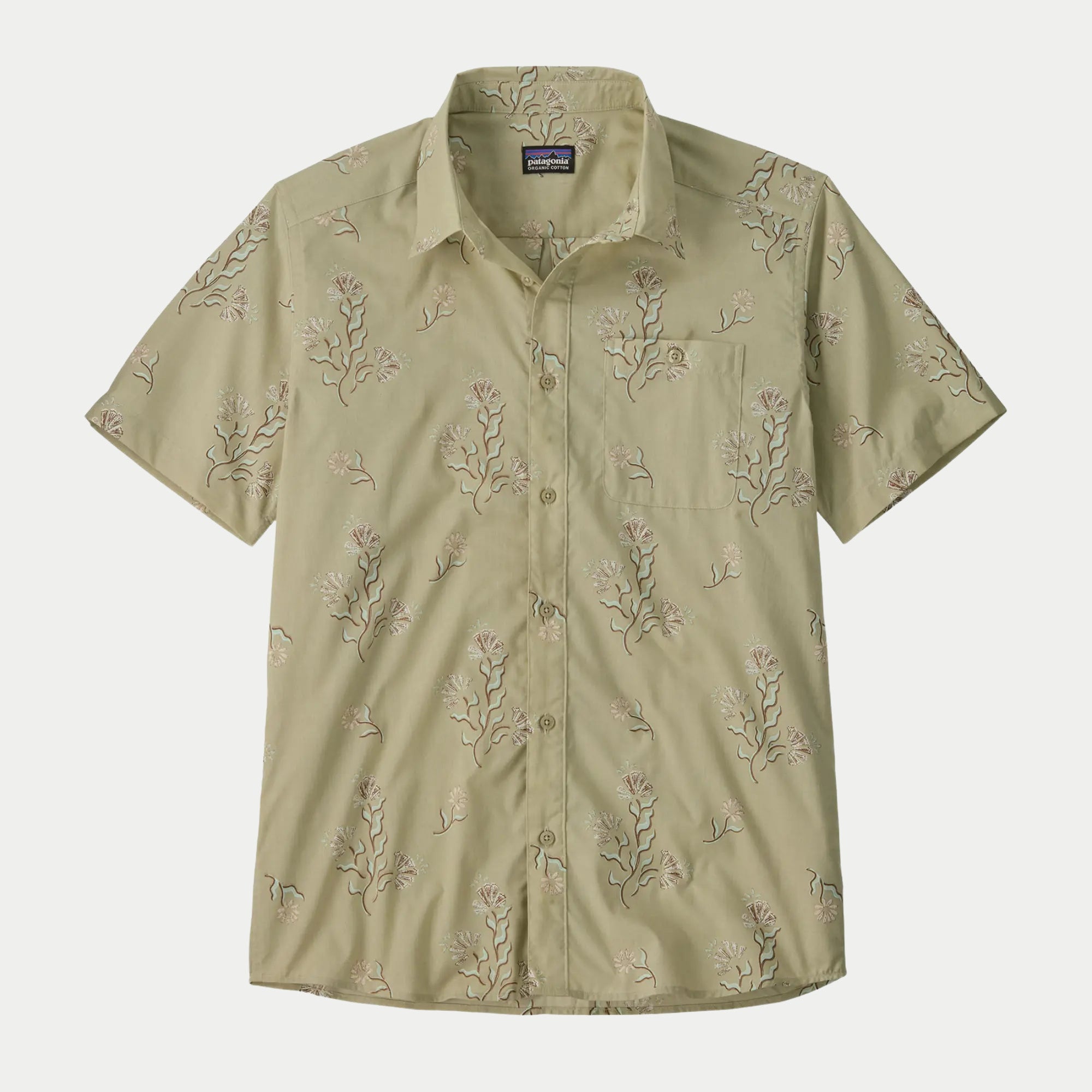 Chemise Go To - Ocean Blooms - Patagonia