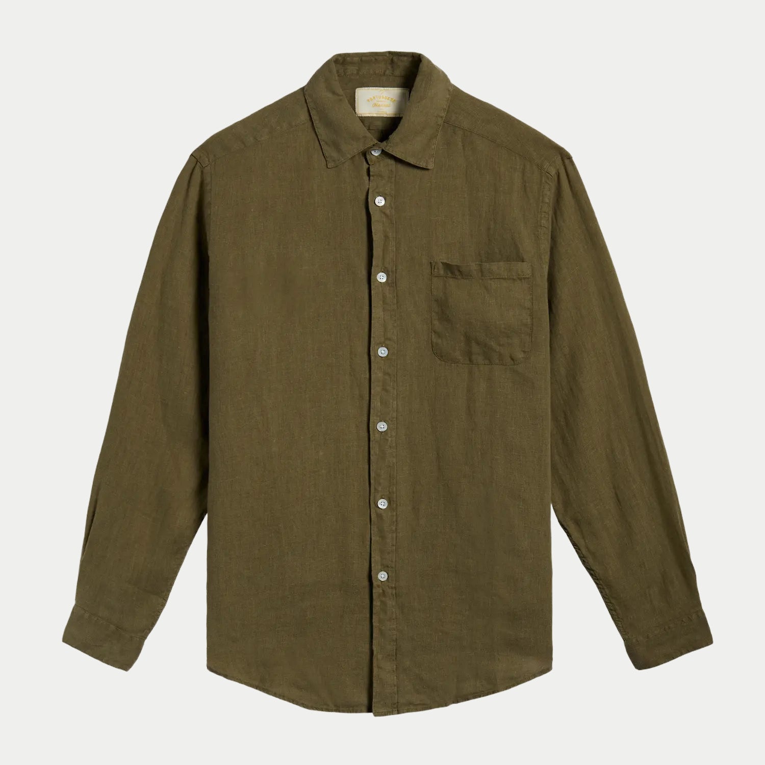 Chemise Lin Olive - Portuguese Flannel