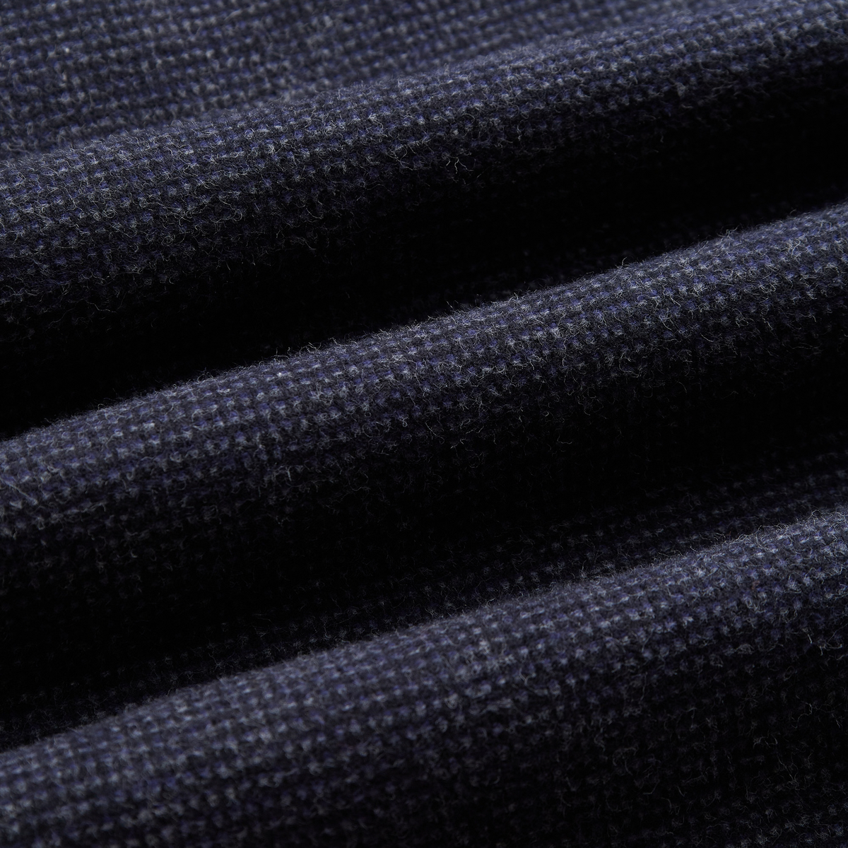 Micro-carreaux clairs sur fond gris ardoise de la flanelle Sounds