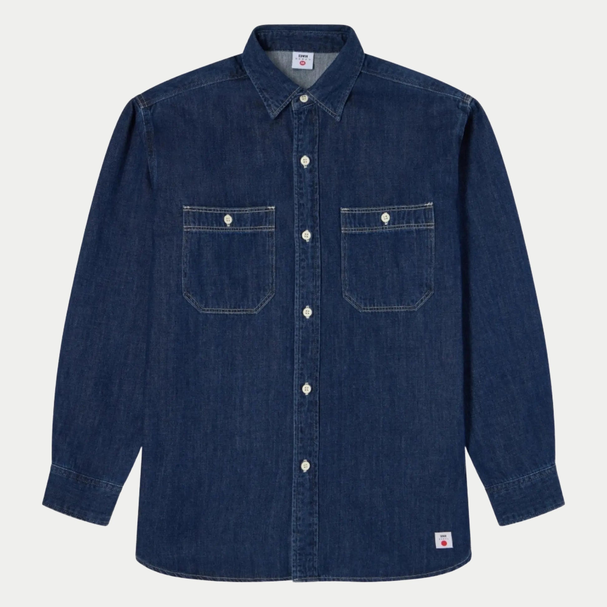 Chemise Work - Blue Dark Used - Edwin