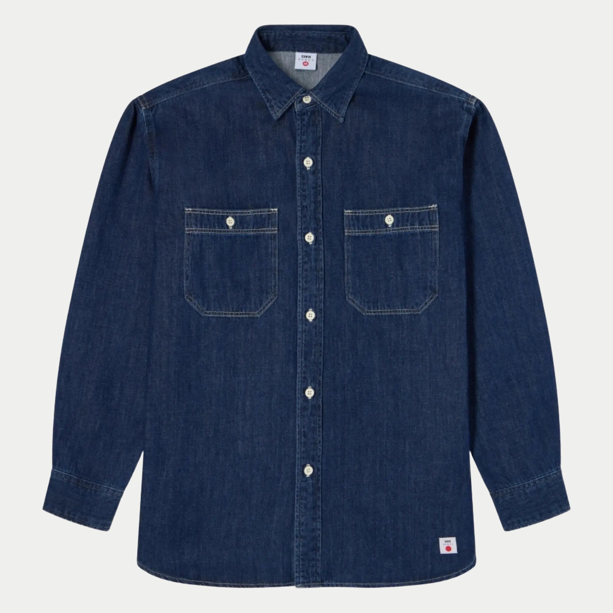 Chemise Work - Blue Dark Used - Edwin