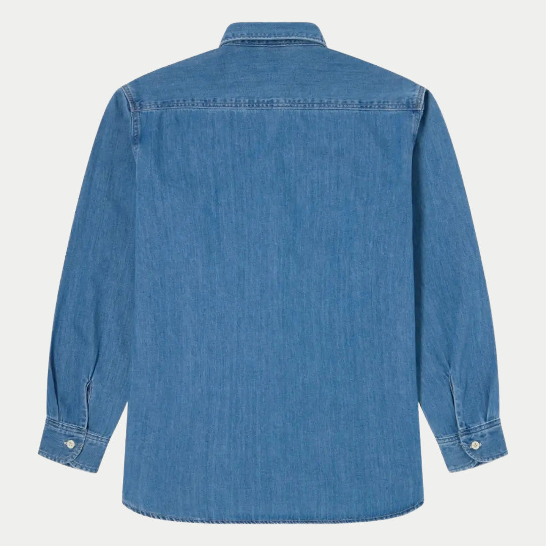 Chemise Work - Blue Light Used - Edwin - détail 3