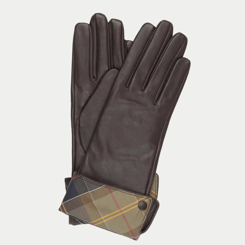 Gants Lady Jane Marrons - Barbour