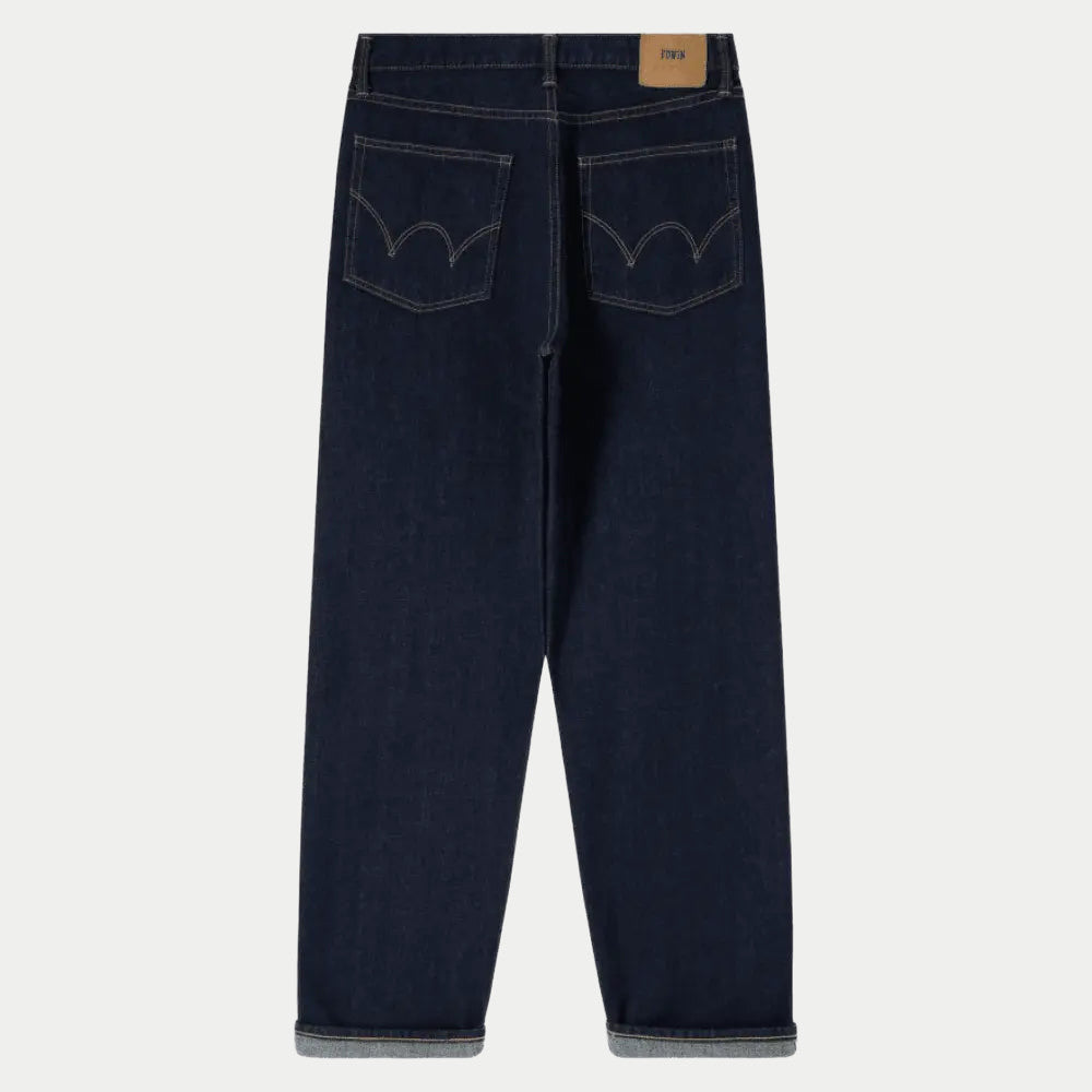 Jean Loose - Blue Rinsed - Edwin - détail 5