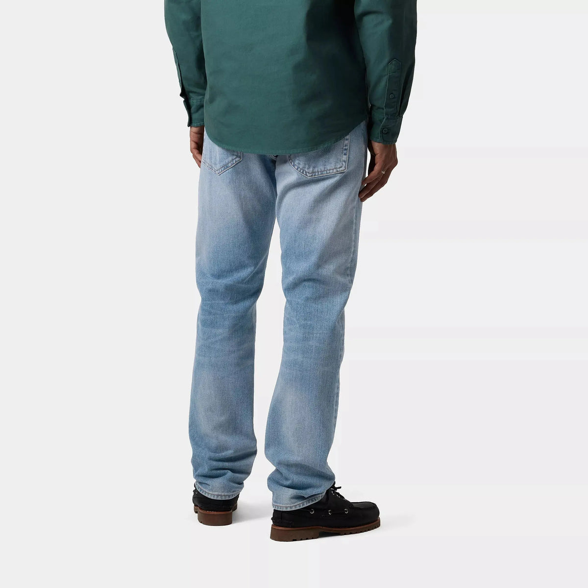 Klondike Pant Light Used porté de dos, arrière des cuisses blanchi et plis de flexion parfaitement lisibles