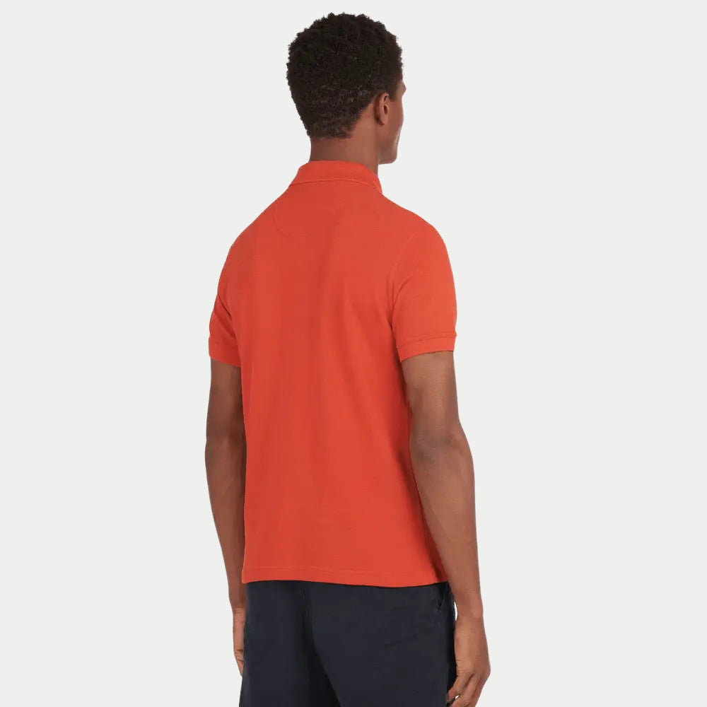 Polo Paprika - Barbour - détail 3